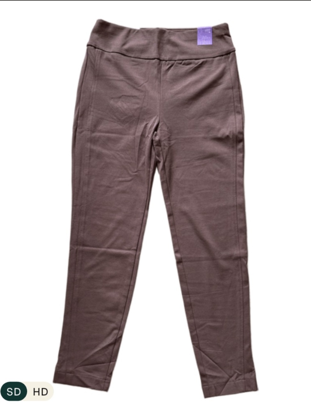 Dear Scarlett It’s Magic Skinny Pants Mocha Brown Size Medium NWT - Picture 2 of 4